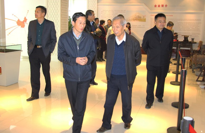 中國工程院院士王一德一行蒞臨我公司參觀指導工作